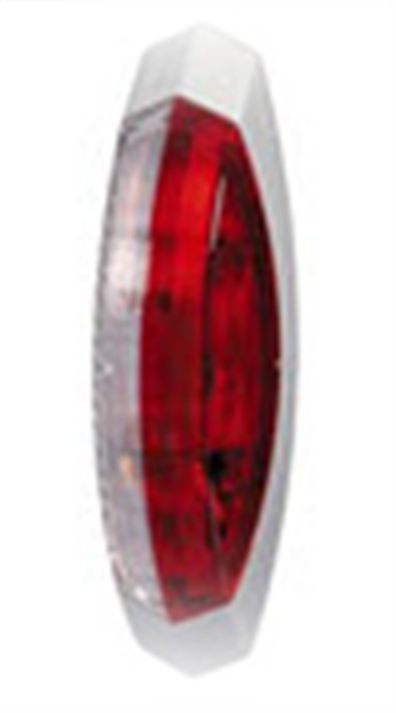 Hella cont.licht opbouw rood/ wit links 122x39mm