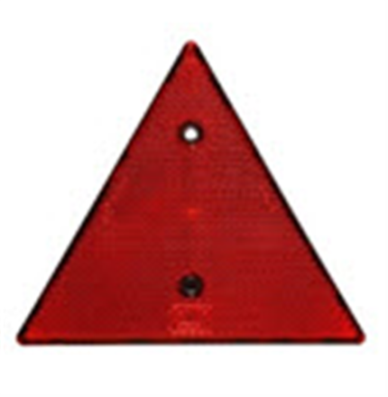 Hella reflector lengtedriehoek rood 156x136mm