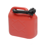 Travellife jerrycan benzine met tuit rood 5L