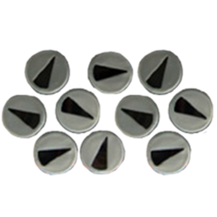 Milenco Wheelbolt Indicators 19mm (10 stuks)