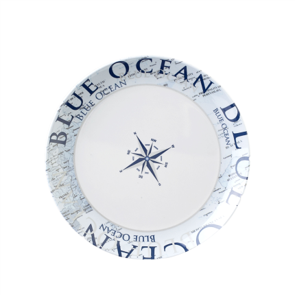 Brunner Blue ocean bord Ø 25cm