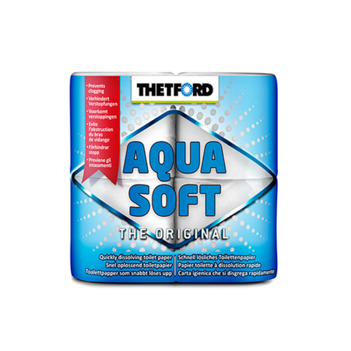 Thetford Aqua soft toiletpapier (4 stuks)