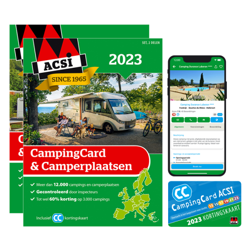 ACSI Campingcard & Camperplaatsen 2023