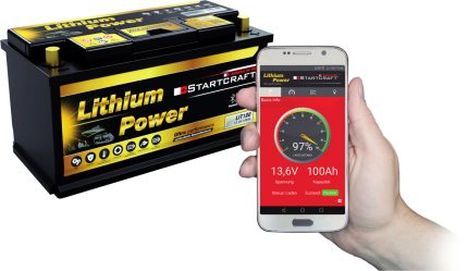 Startcraft Lithium Power 12V 100Ah met verwarming